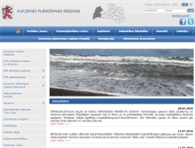 Tablet Screenshot of kurzemesregions.lv
